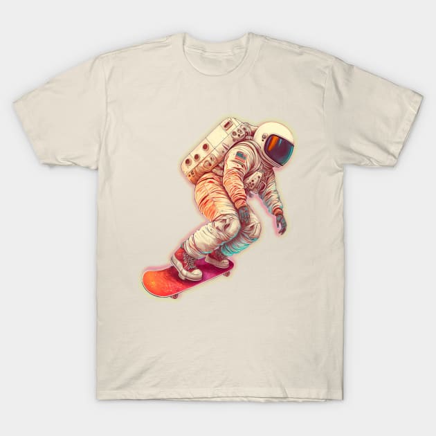 Galactic Surfer T-Shirt by dmac